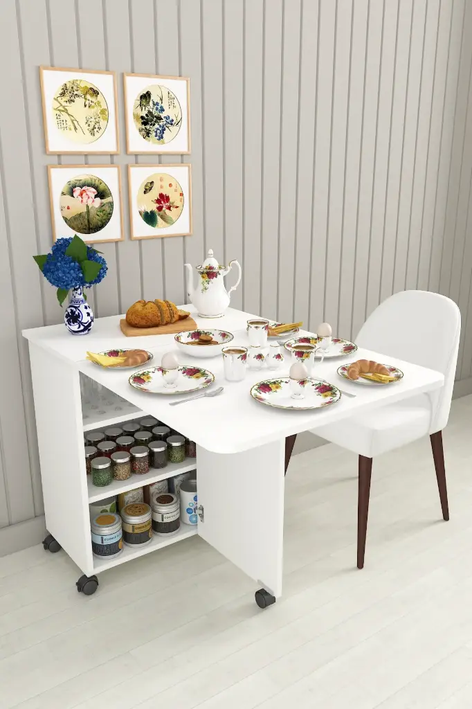 105 cm Mutfak Adası/Yemek Masası/Kahve Köşesi %100 MDFLAM MA-01