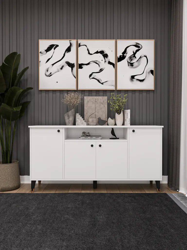 4 Kapaklı Konsol KNSL02