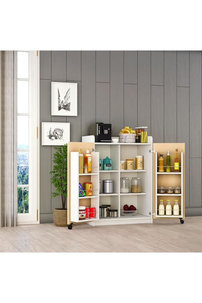 Asra Trend Mutfak Kiler Dolabı Mk-16 (MDFLAM)