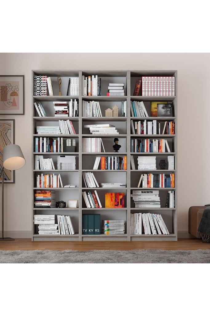 Retro Taş Kitaplık K-26