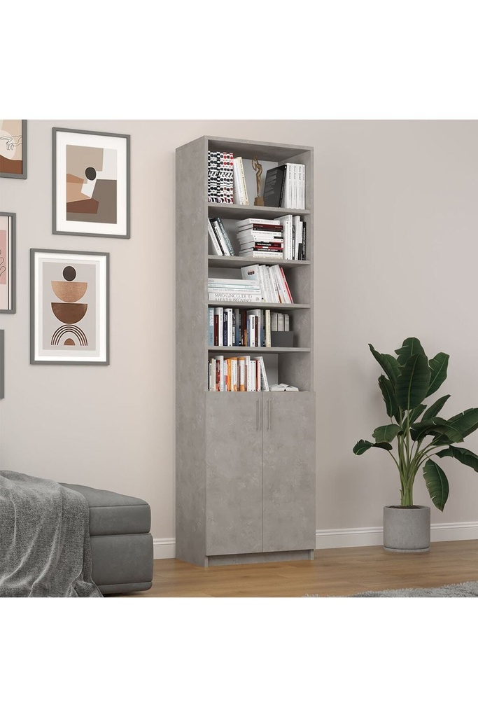 Retro Taş Kapaklı Kitaplık K-37