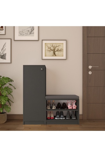 [A18] Koyu Gri Ayakkabılık A-18