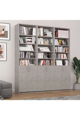 [K56] Retro Taş Kapaklı Kitaplık K-56