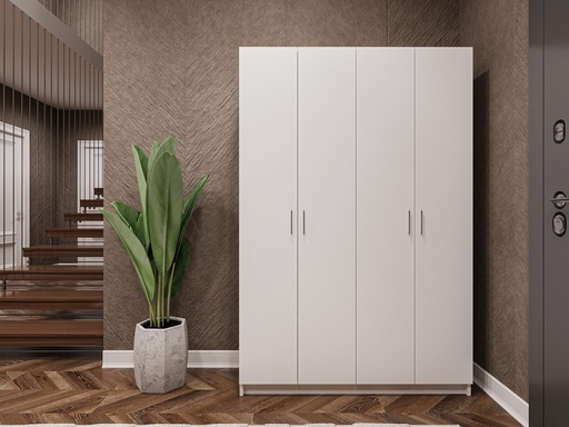 [V08] Vestiyer & Portmanto 120 cm %100 MDFLAM V-08