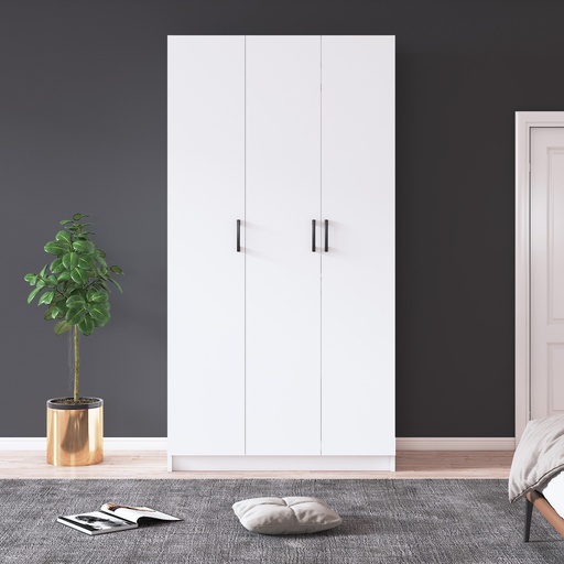 [G07] 3 Kapaklı Gardırop 90cm G-07