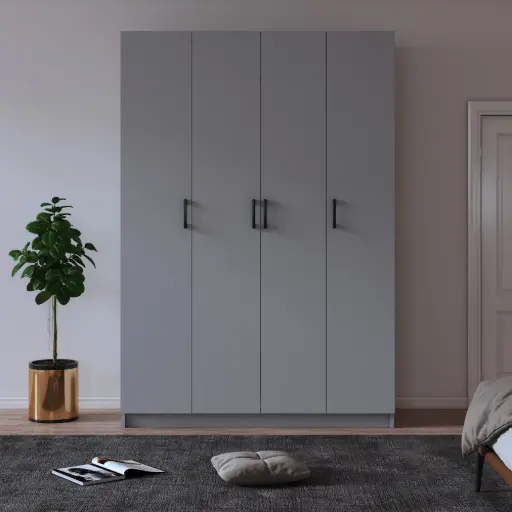 [G08] 4 Kapaklı Gardrop 120cm G-08